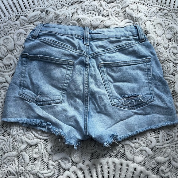 💙 wild fable distressed jean shorts (2) - Picture 5 of 6